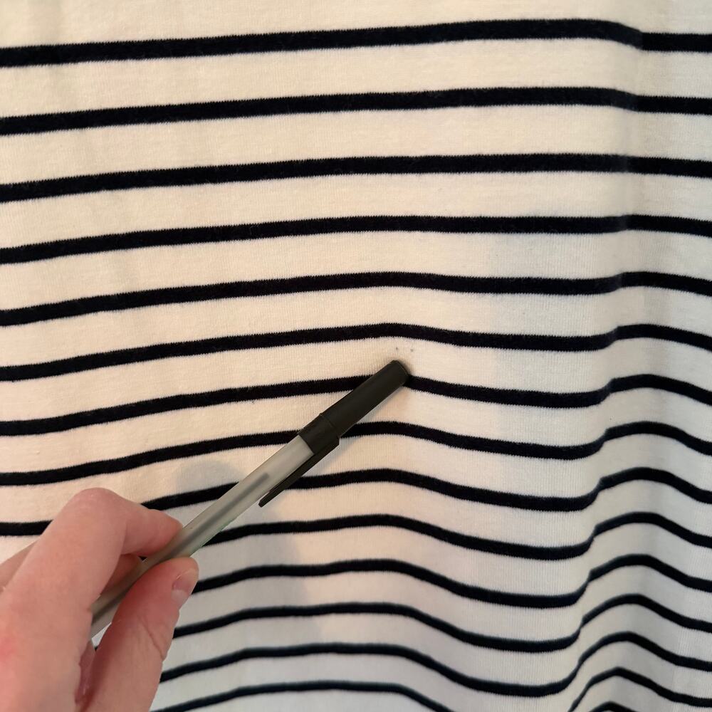 Pomander Place Tuckernuck NWT Striped Gio Maxi Dress Long Sleeve Cotton Size Lg - Picture 5 of 16